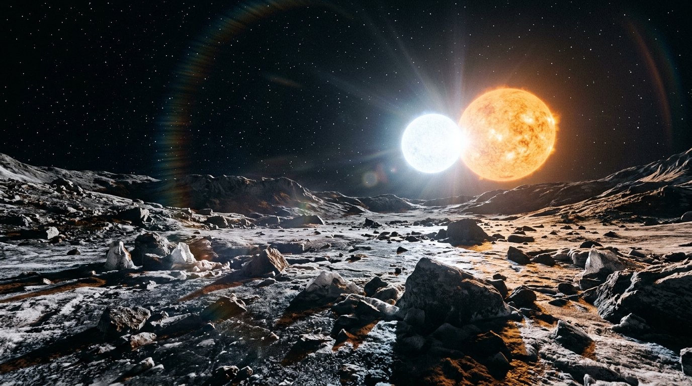 Horizonte de Choque de estrellas, escena (recreación con IA, imagen 1)