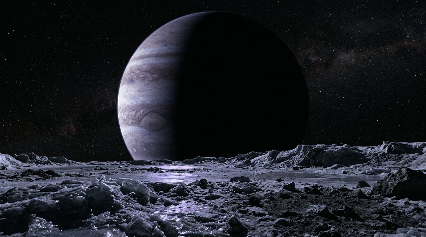 Horizonte de Planeta errante, escena (recreación con IA, imagen 1)