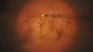 Horizonte de Betelgeuse y Siwarha, su compañera escondida, escena (recreación con IA, imagen 3)