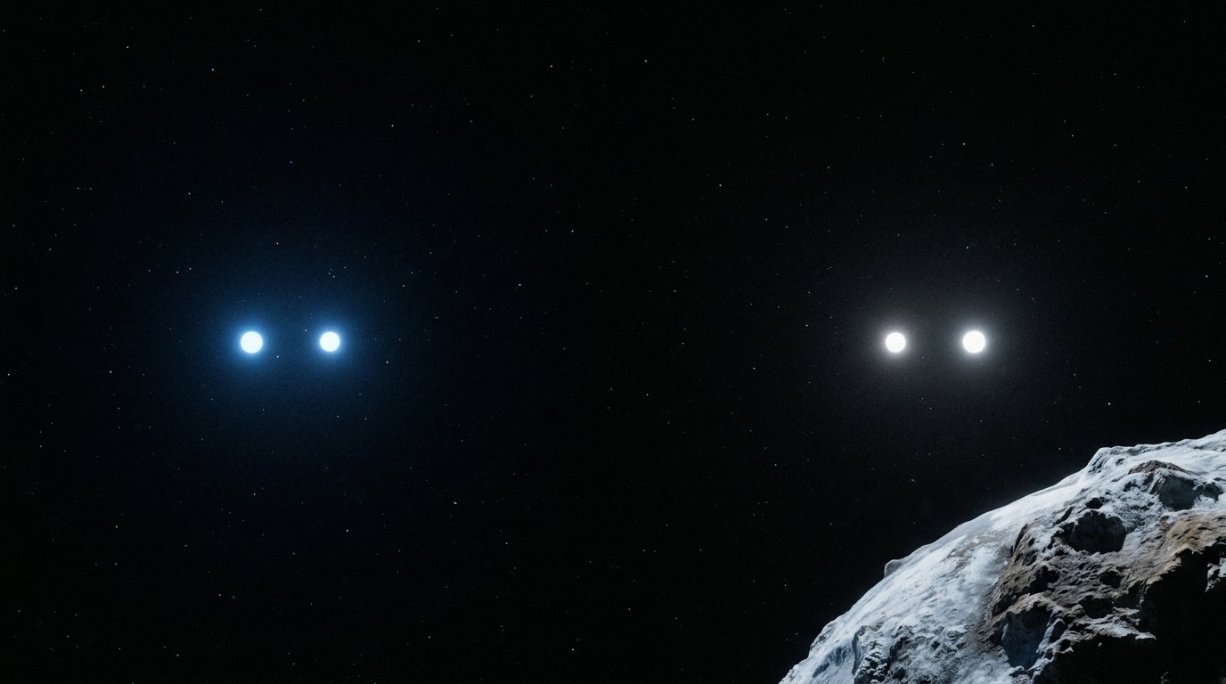 Horizonte de Mizar: dos parejas en una, escena (recreación con IA, imagen 2)