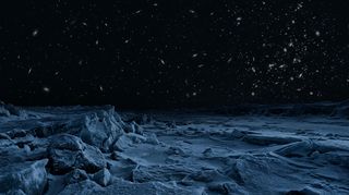 Horizonte de Laniakea: la corriente que nos arrastra, escena (recreación con IA, imagen 3)