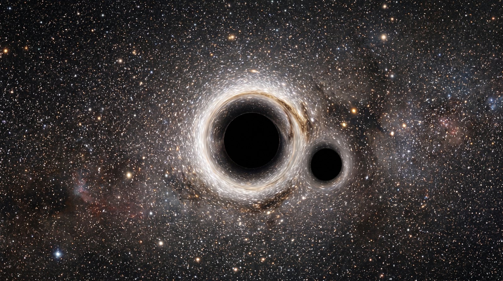 Horizonte de NGC 1566: el agujero negro que cambia de estado, escena (recreación con IA, imagen 1)