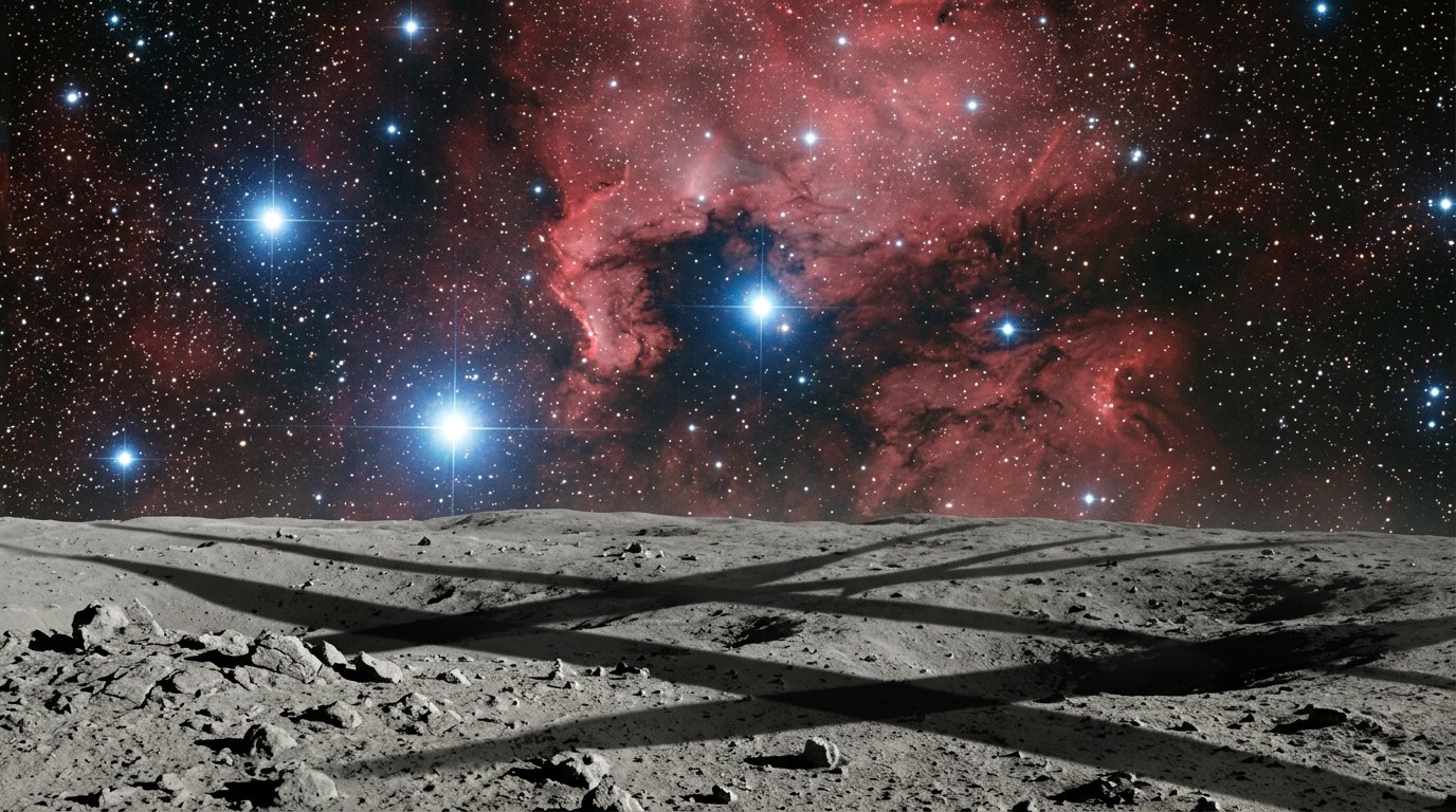 Horizonte de Nube gigante: sale un cúmulo entero, escena (recreación con IA, imagen 1)