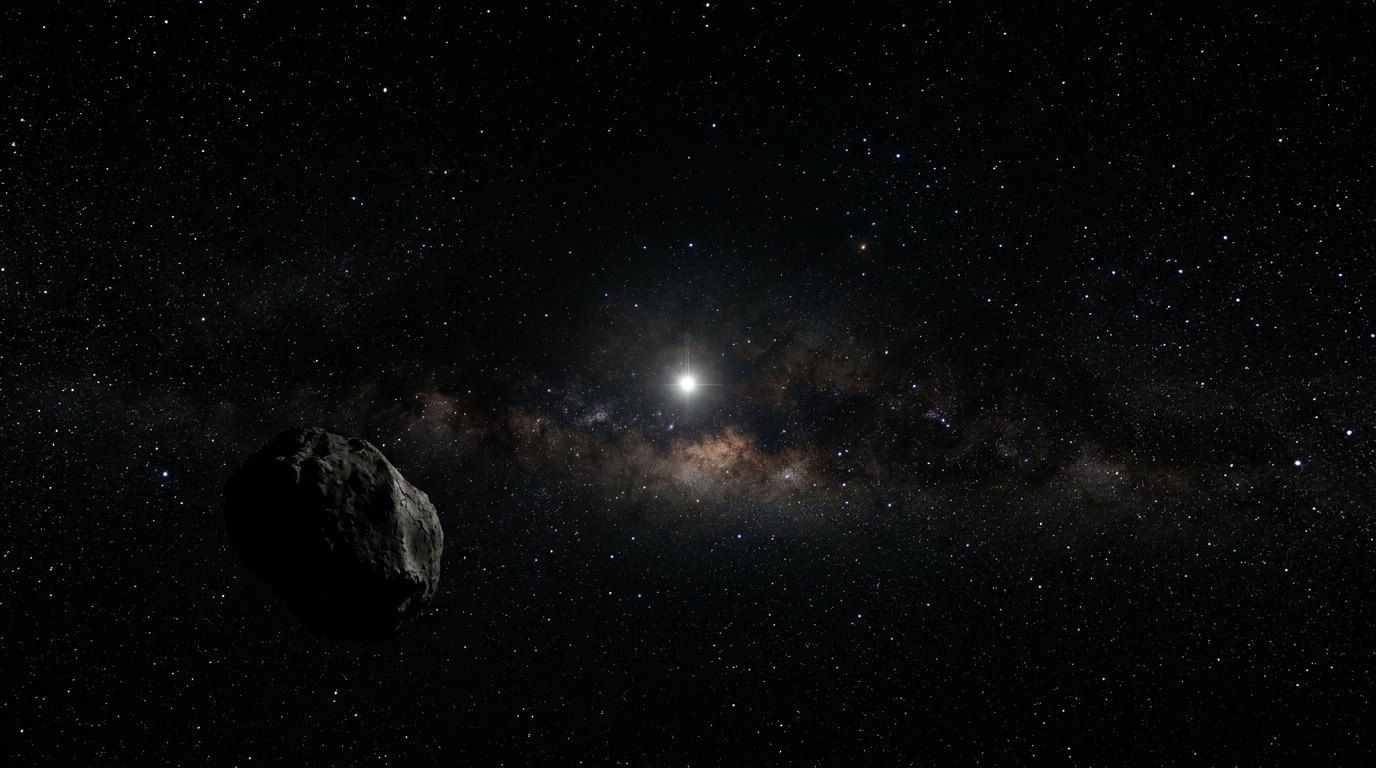 Horizonte de La nube de Oort interior, escena (recreación con IA, imagen 2)