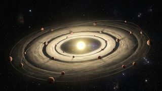 Horizonte de 5 · Los embriones planetarios, escena (recreación con IA, imagen 3)