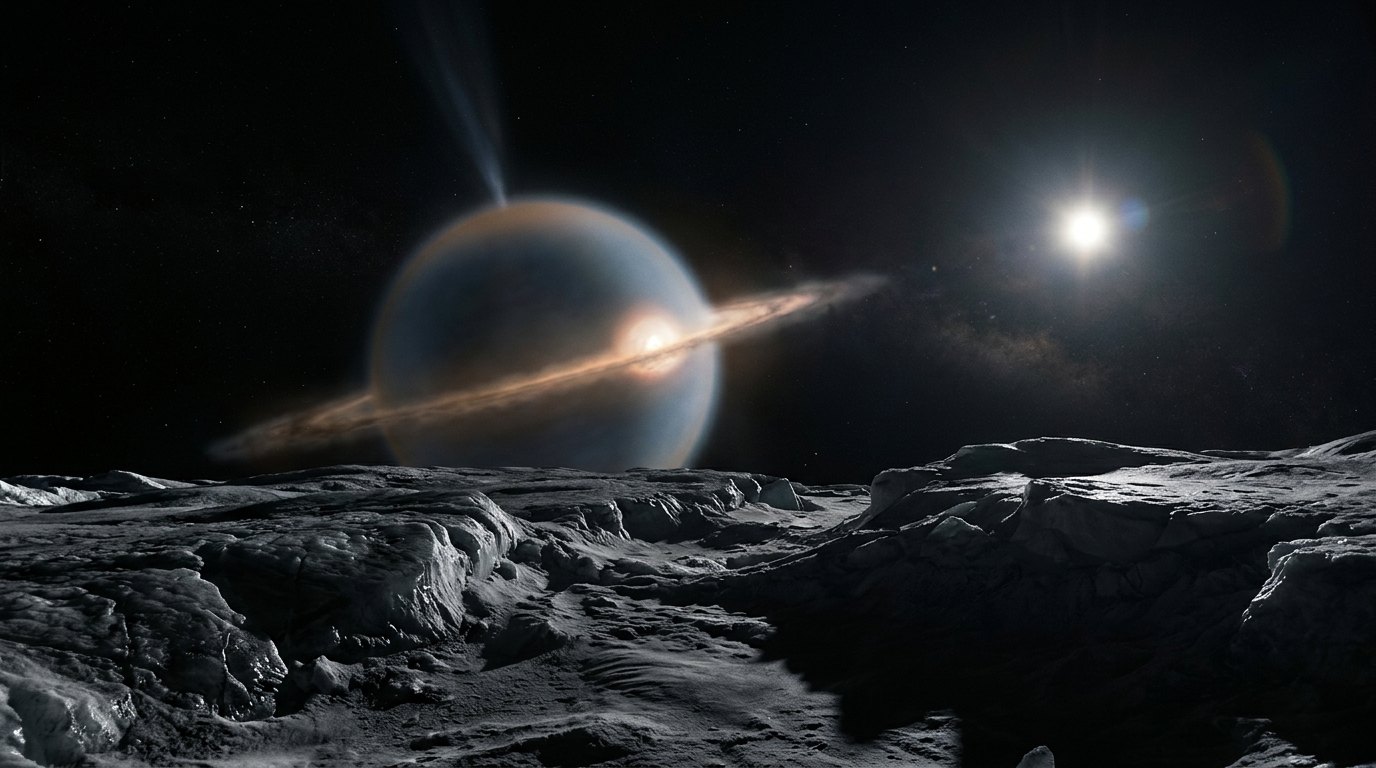 Horizonte de 6 · Nacen los gigantes, escena (recreación con IA, imagen 1)
