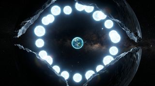 Horizonte de El Sol vaciado por dentro, escena (recreación con IA, imagen 3)