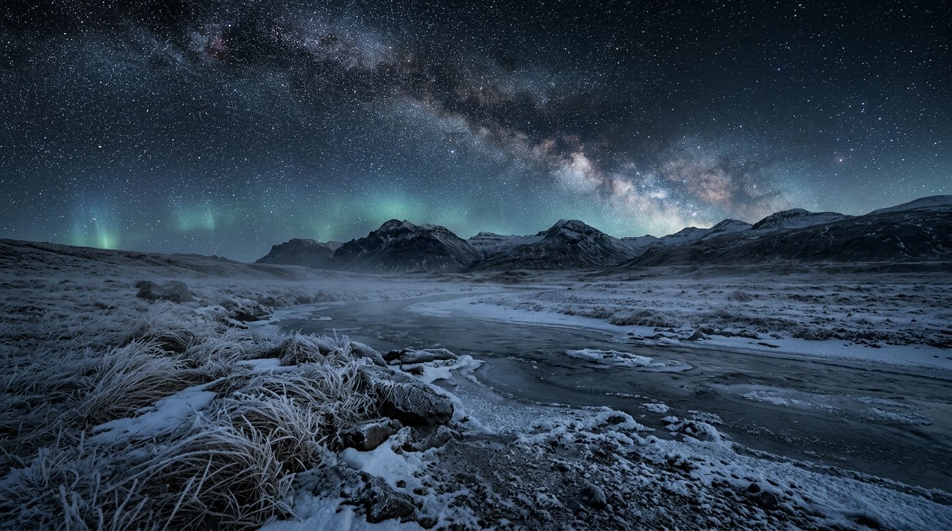 Horizonte de Si desapareciera el Sol, escena (recreación con IA, imagen 1)