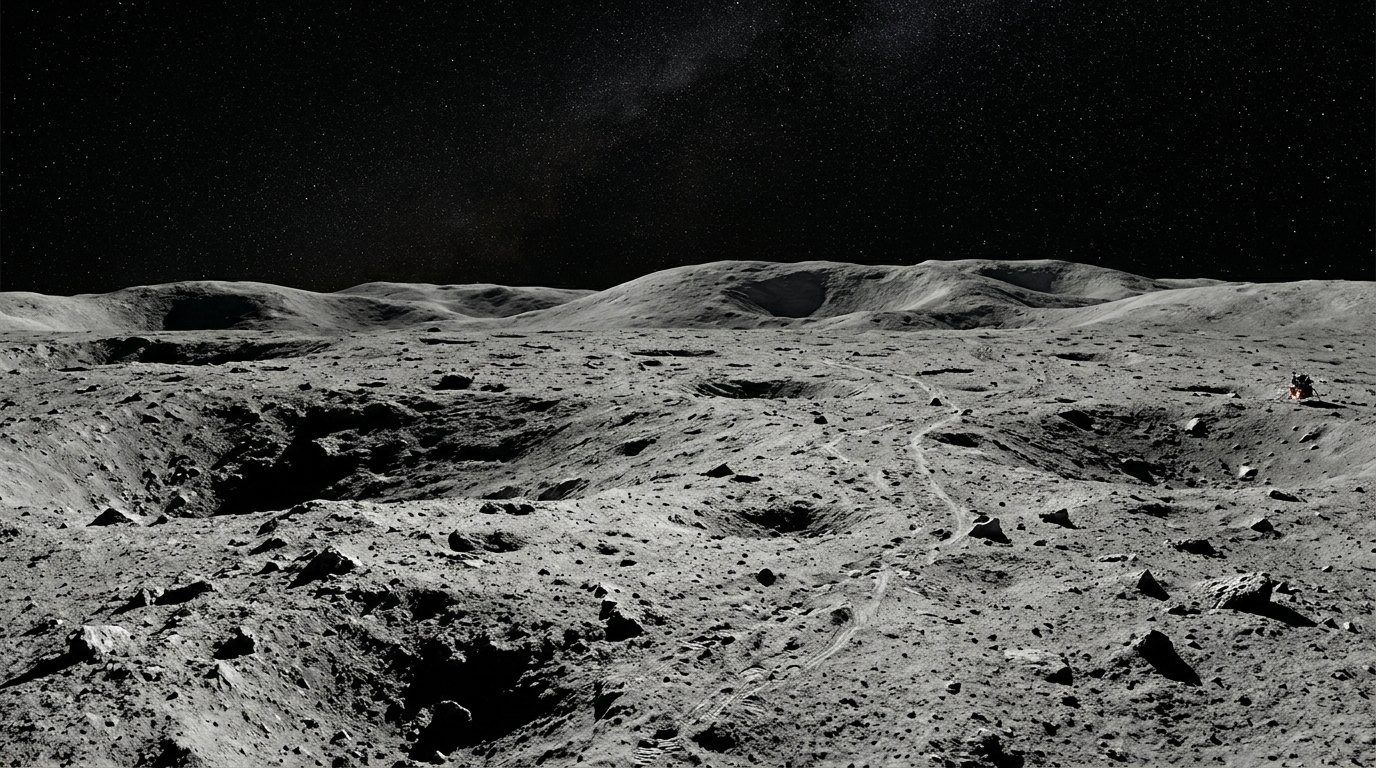 Horizonte de Si desapareciera la Tierra, escena (recreación con IA, imagen 1)