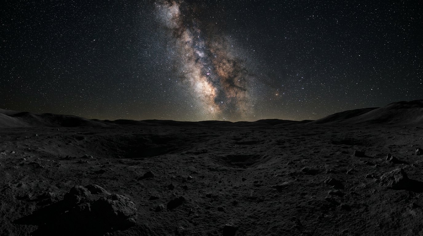 Horizonte de Si desapareciera la Tierra, escena (recreación con IA, imagen 2)