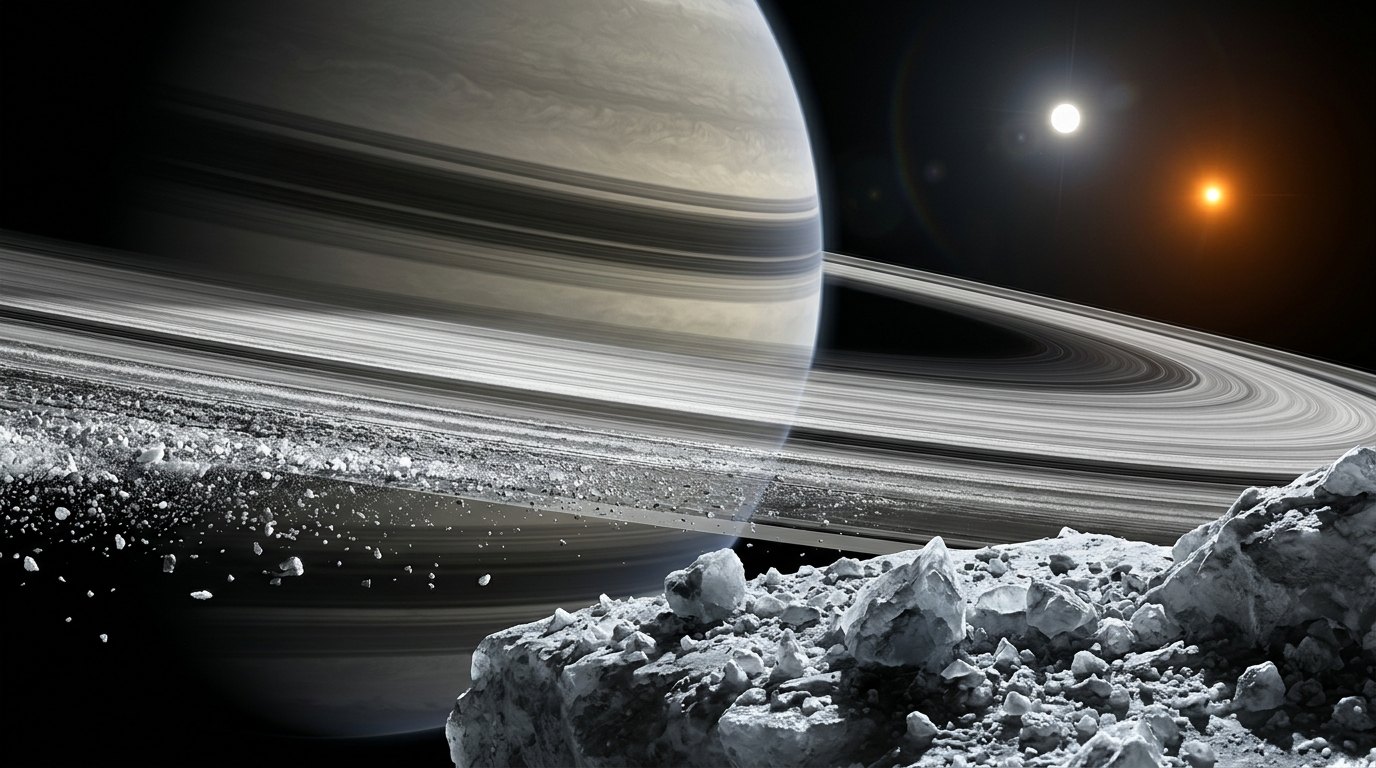 Horizonte de Si el Sol tuviera una gemela, escena (recreación con IA, imagen 2)