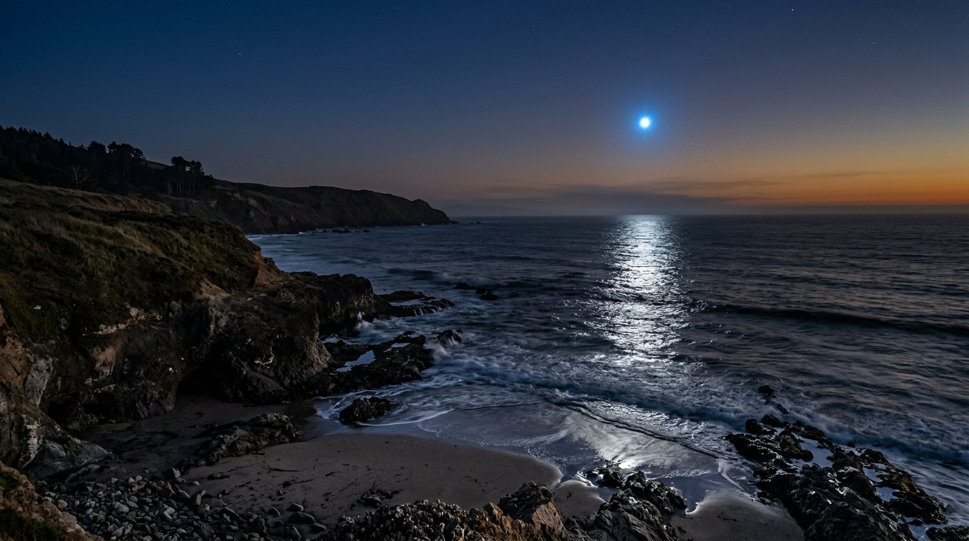 Horizonte de Dos Tierras en la misma órbita, escena (recreación con IA, imagen 1)