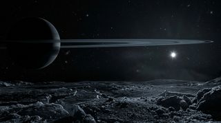 Horizonte de ¿Y si movemos Saturno?, escena (recreación con IA, imagen 3)