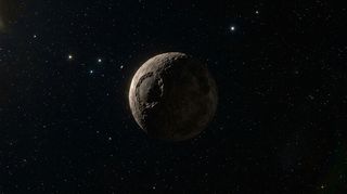 Horizonte de Si Theia estuviera entre Marte y la Tierra, escena (recreación con IA, imagen 3)