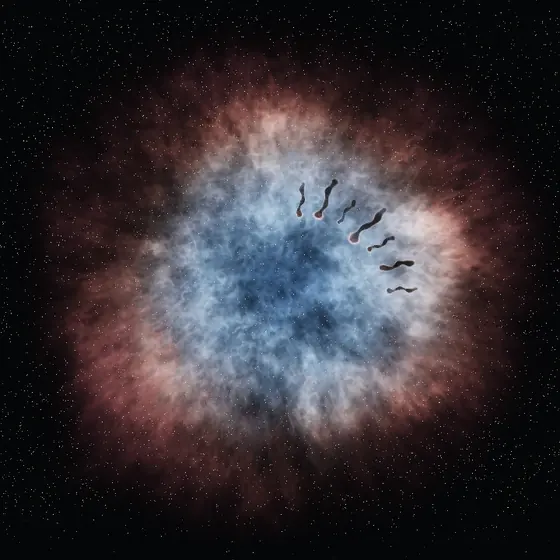 Render del simulador: Nebulosa Roseta (NGC 2237/2244)